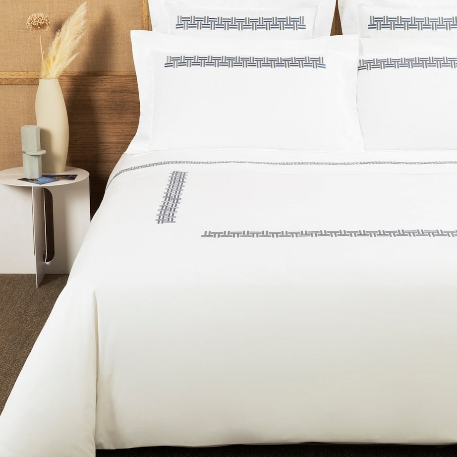 Basket Weave Queen Duvet Cover (240cm x 220cm)