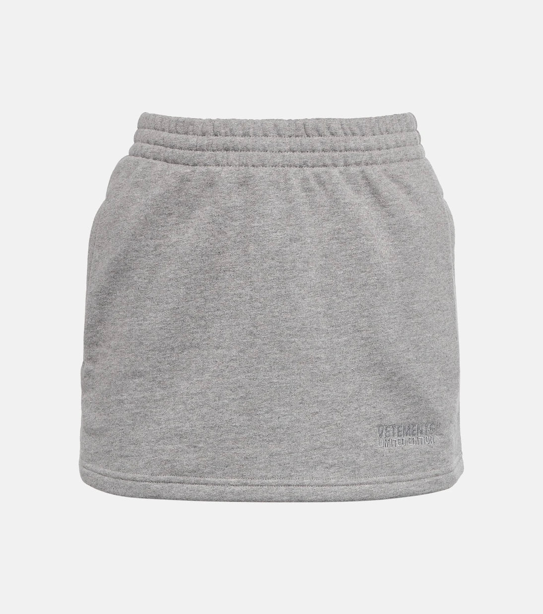 Vetements - Jersey miniskirt