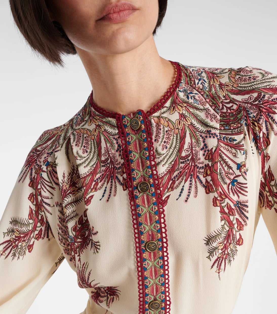Etro - Paisley shirt dress