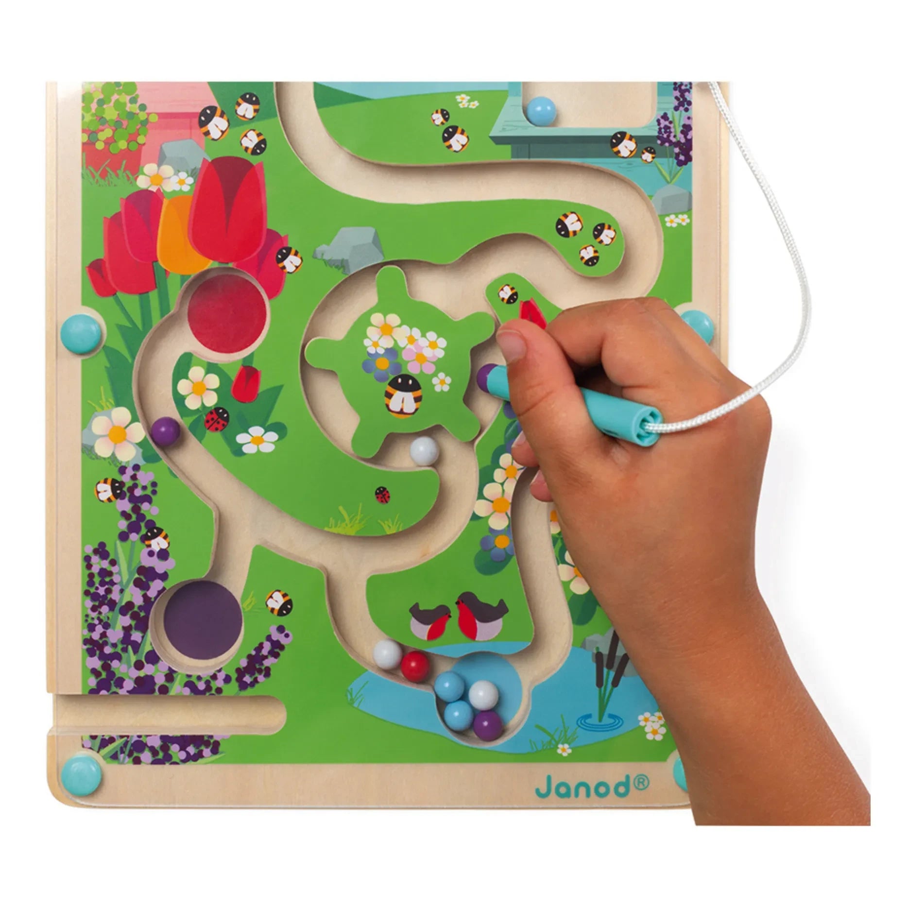 Janod - Marble Maze - Beehive