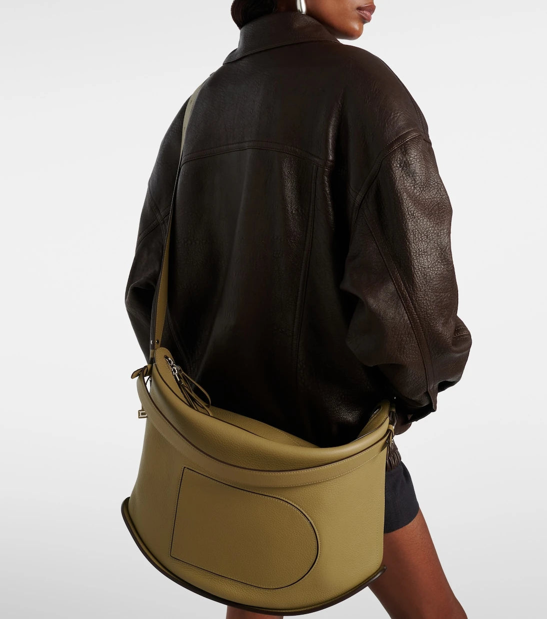 Delvaux - Pin Swing XL leather shoulder bag