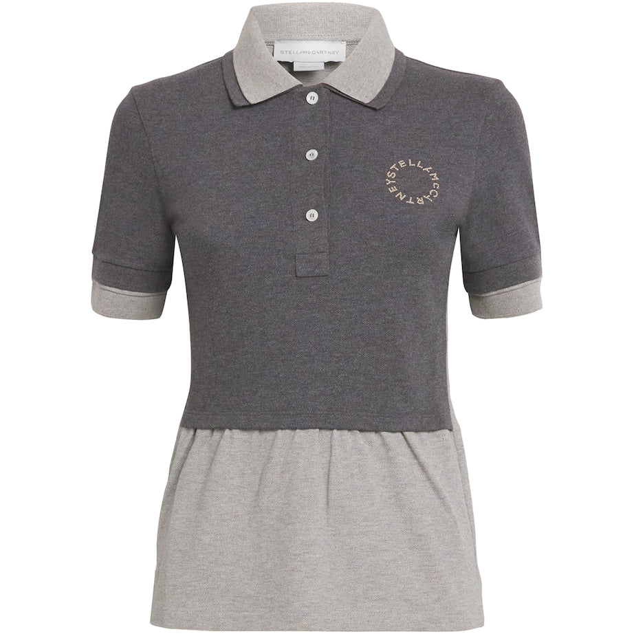 Stella McCartney Multi Cotton Layered Polo Shirt