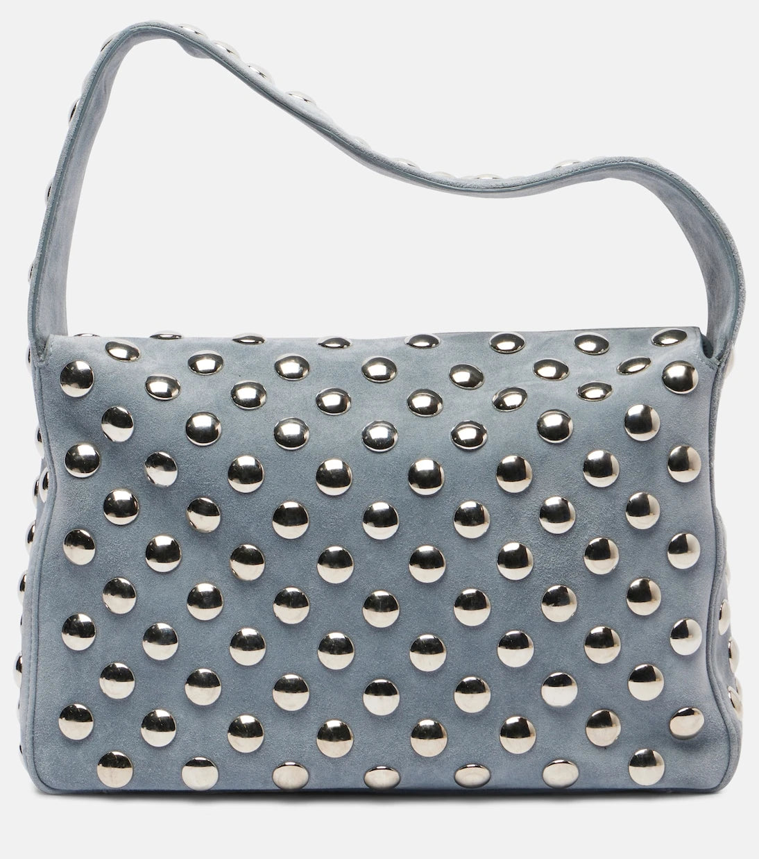 Khaite - Elena Medium studded suede shoulder bag