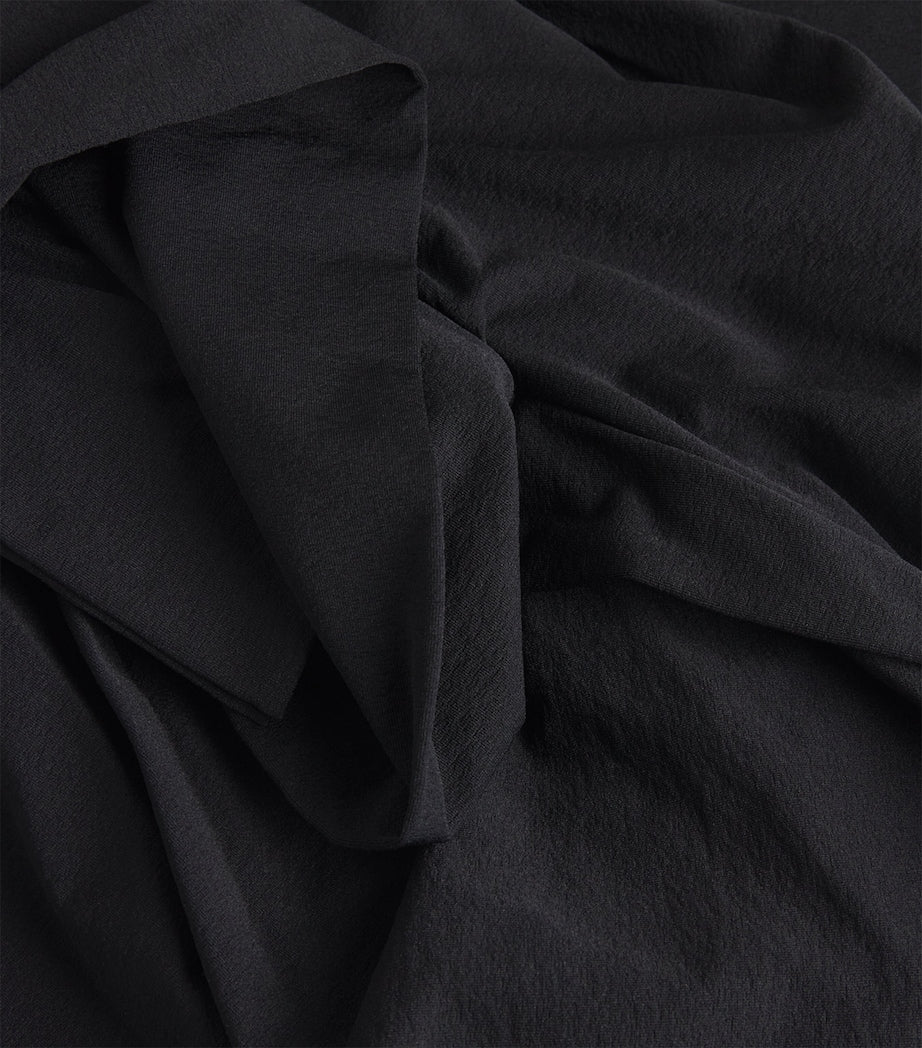 Rick Owens Twisted One-Shoulder Mini Dress