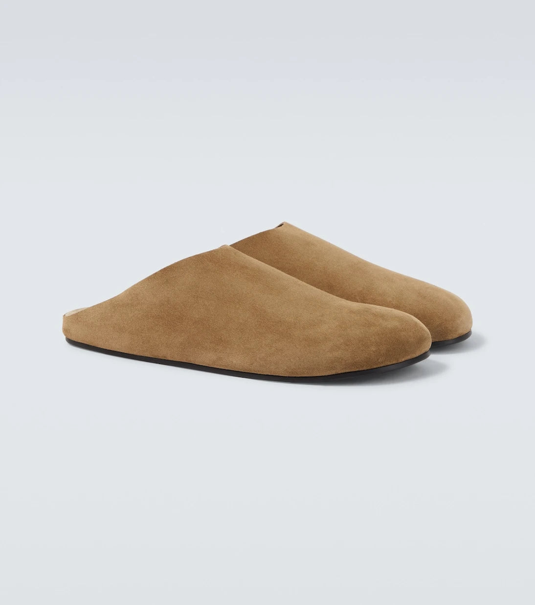 The Row - Hudson suede mules