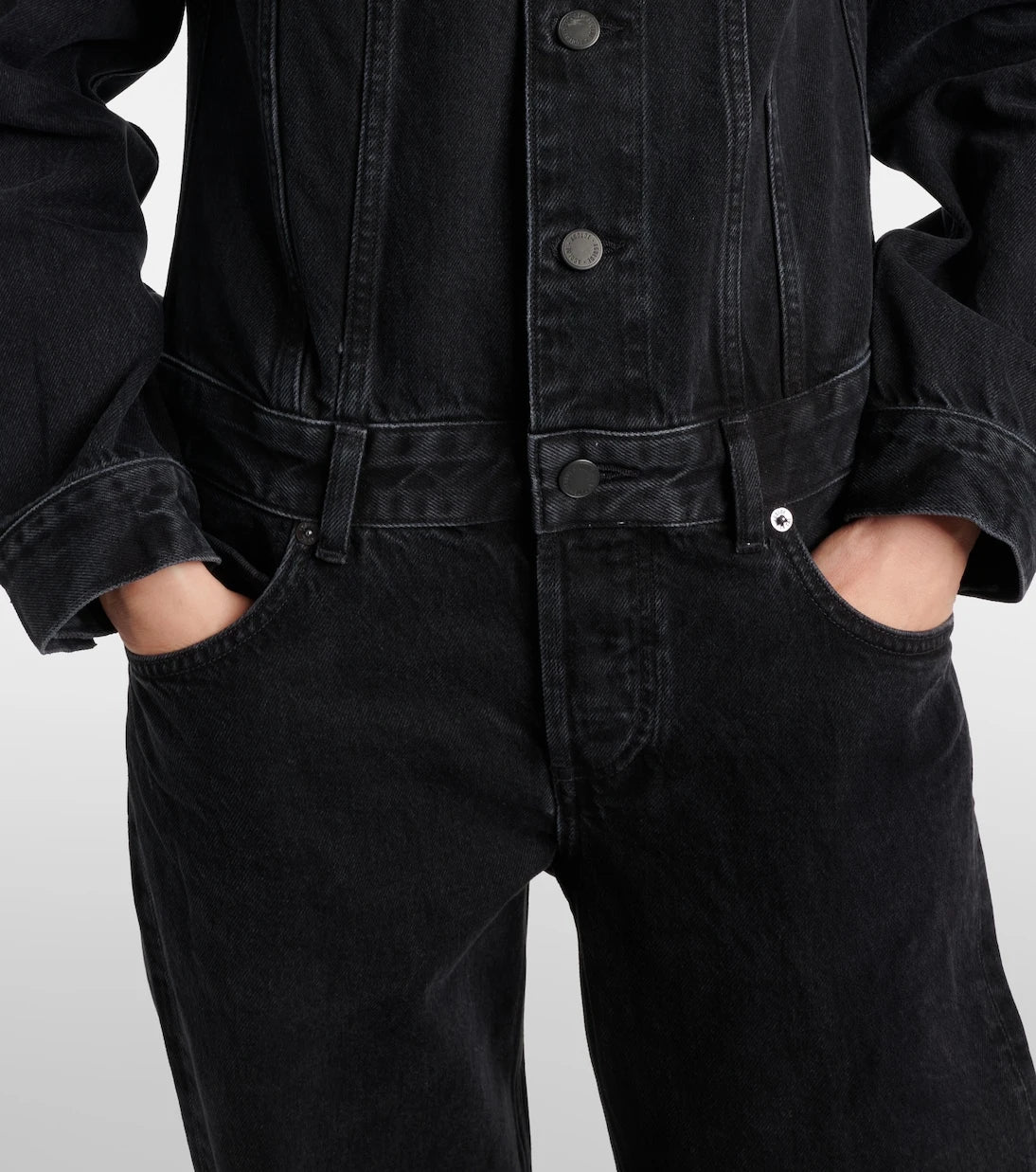Agolde - Esther denim jumpsuit