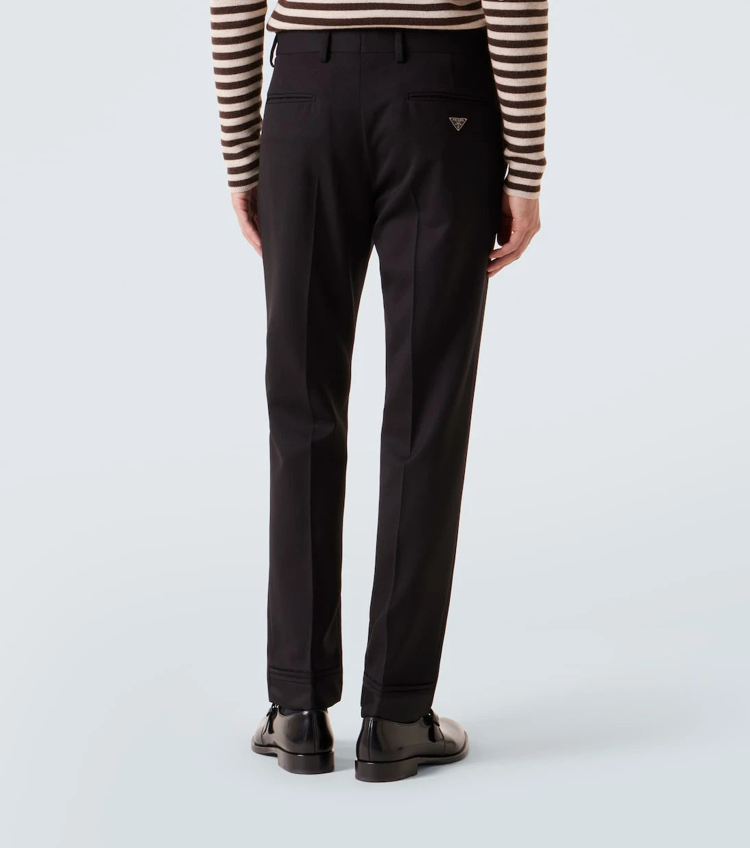 Prada - Virgin wool straight pants