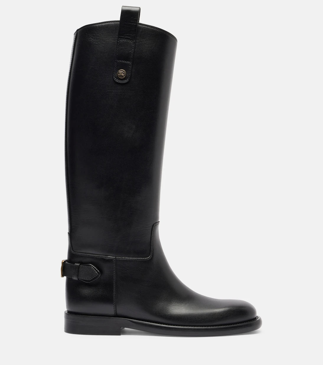 Burberry - Cavalier leather knee-high boots