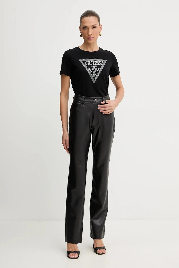 Памучна тениска Guess