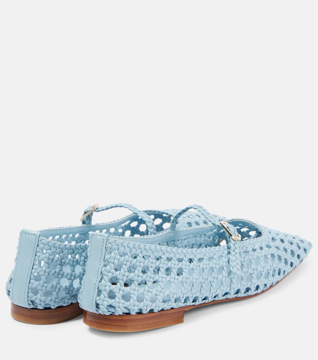Souliers Martinez - Paris woven leather ballet flats