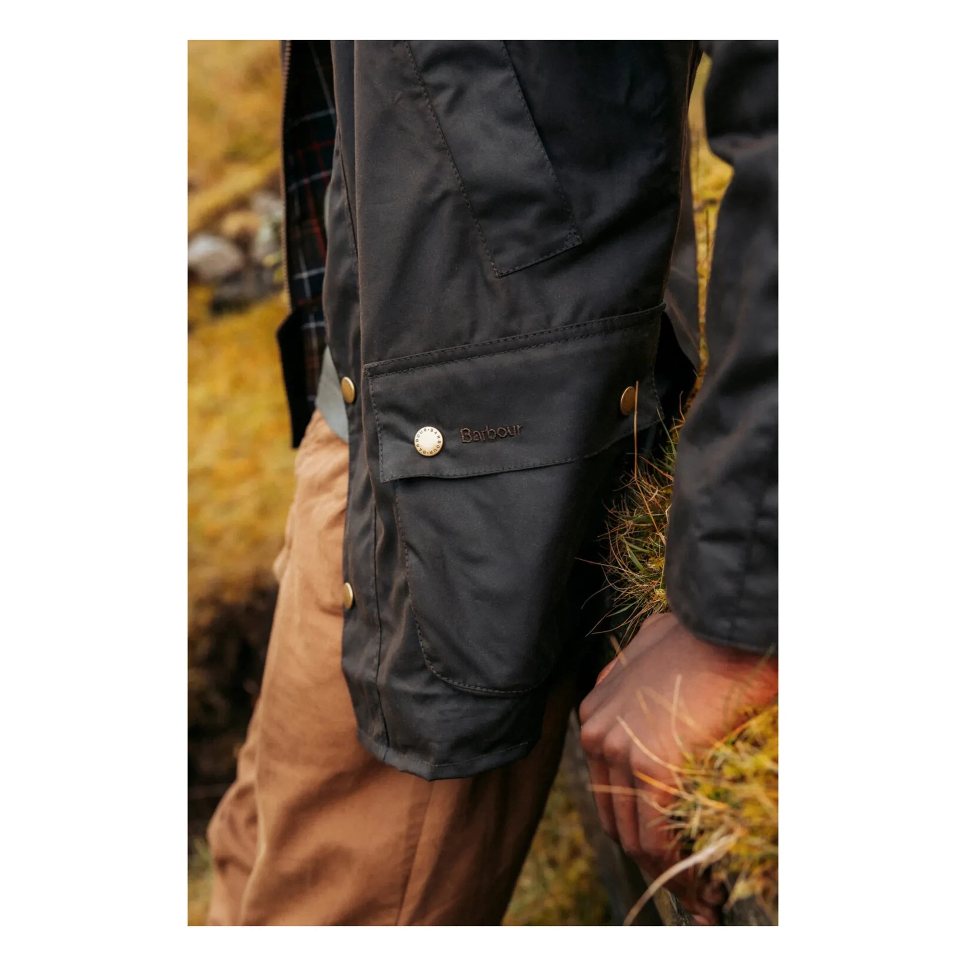Barbour - Ashby Wax jacket | Olive green