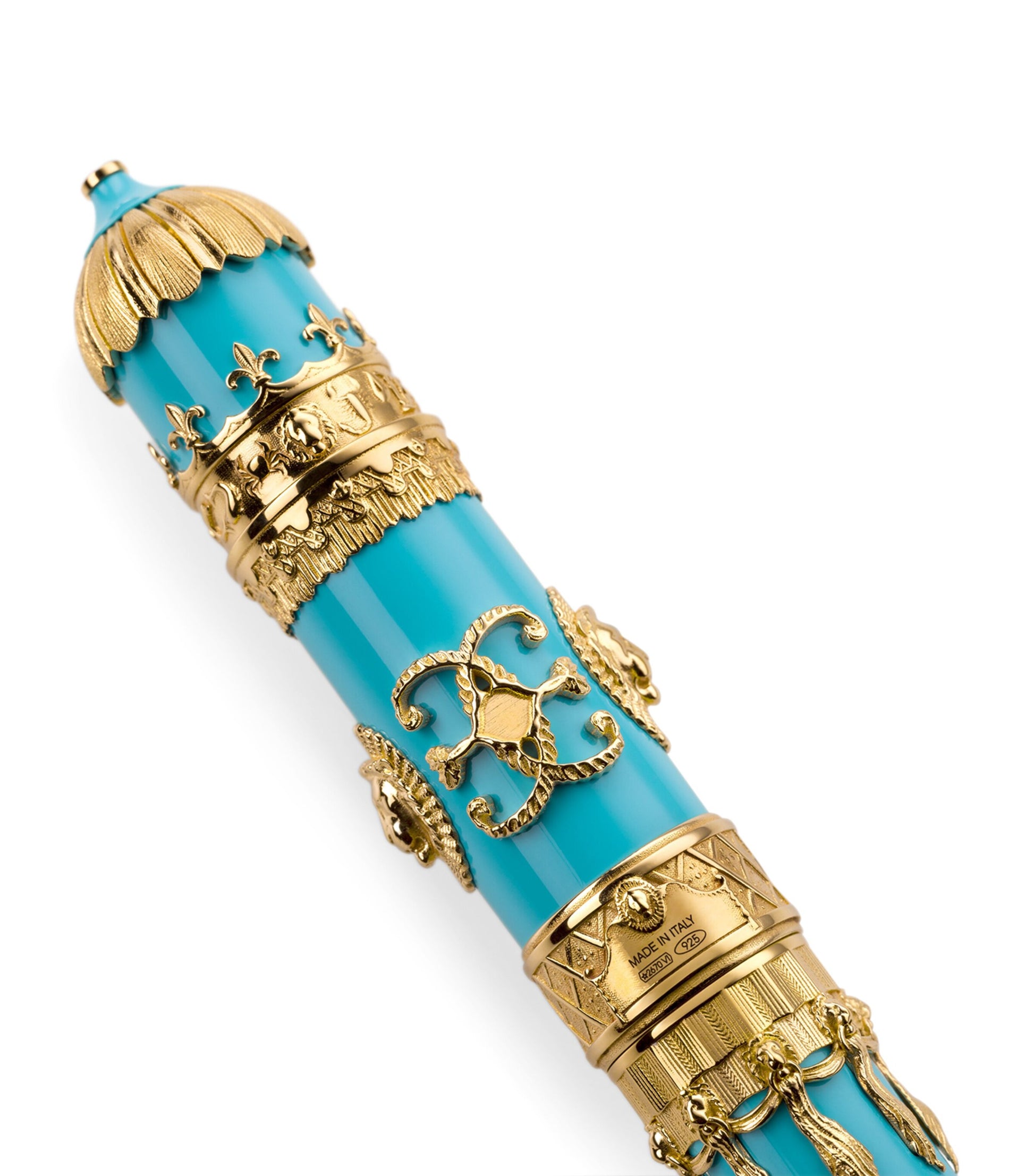 Resin and Yellow Gold Montgolfier Rollerball Pen