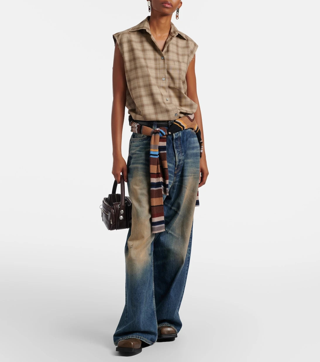 Acne Studios - Checked wool shirt