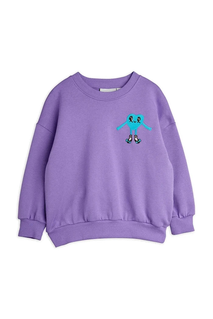 Детски памучен суичър Mini Rodini Heart