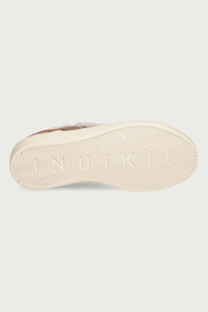 Inuikii Lila Shearling Lace Up Kadın Süet Sneaker