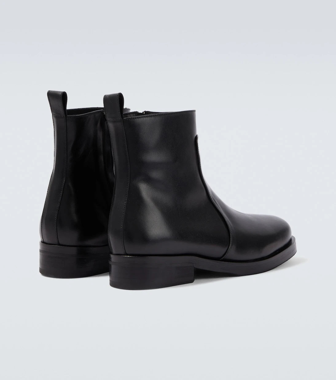 Studio Nicholson - Square leather ankle boots