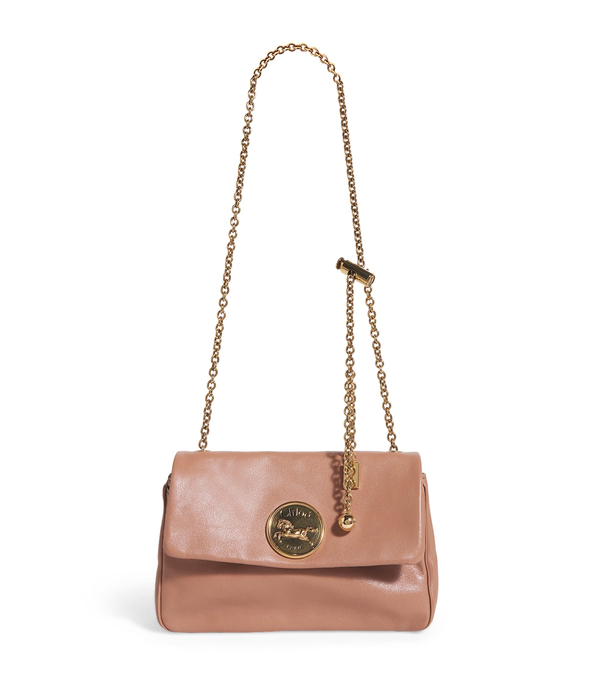 Chloé Medium Leather Heritage Shoulder Bag