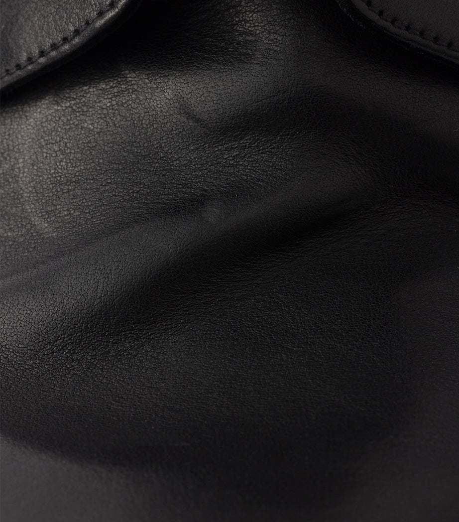 Leather Antiqued Derby Shoes