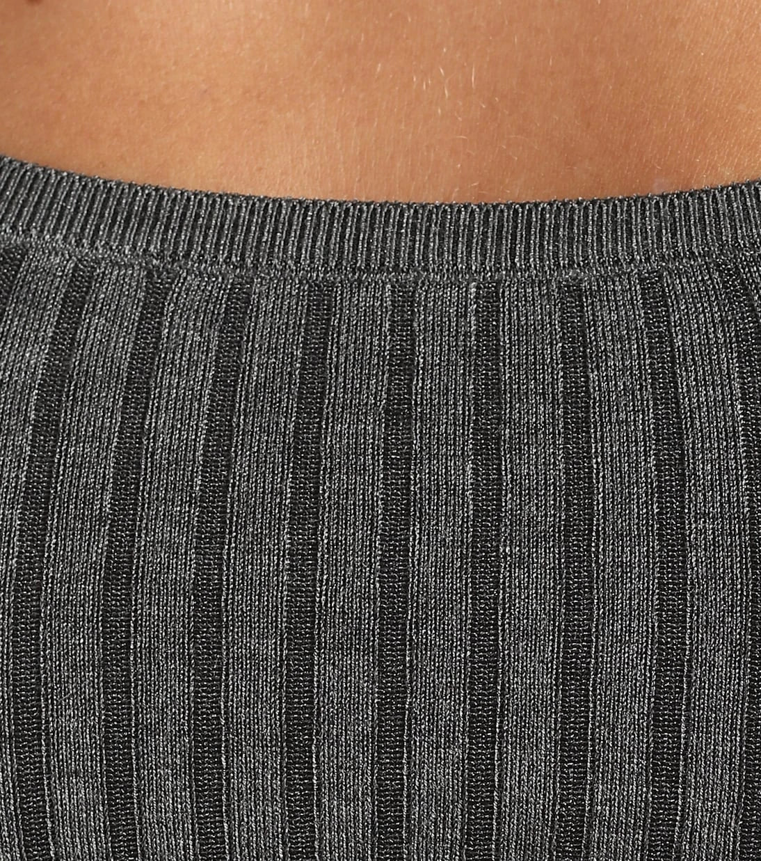 Prada - Ribbed-knit stretch silk-blend bra