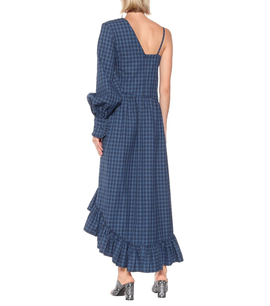 Rokh - Checked twill dress