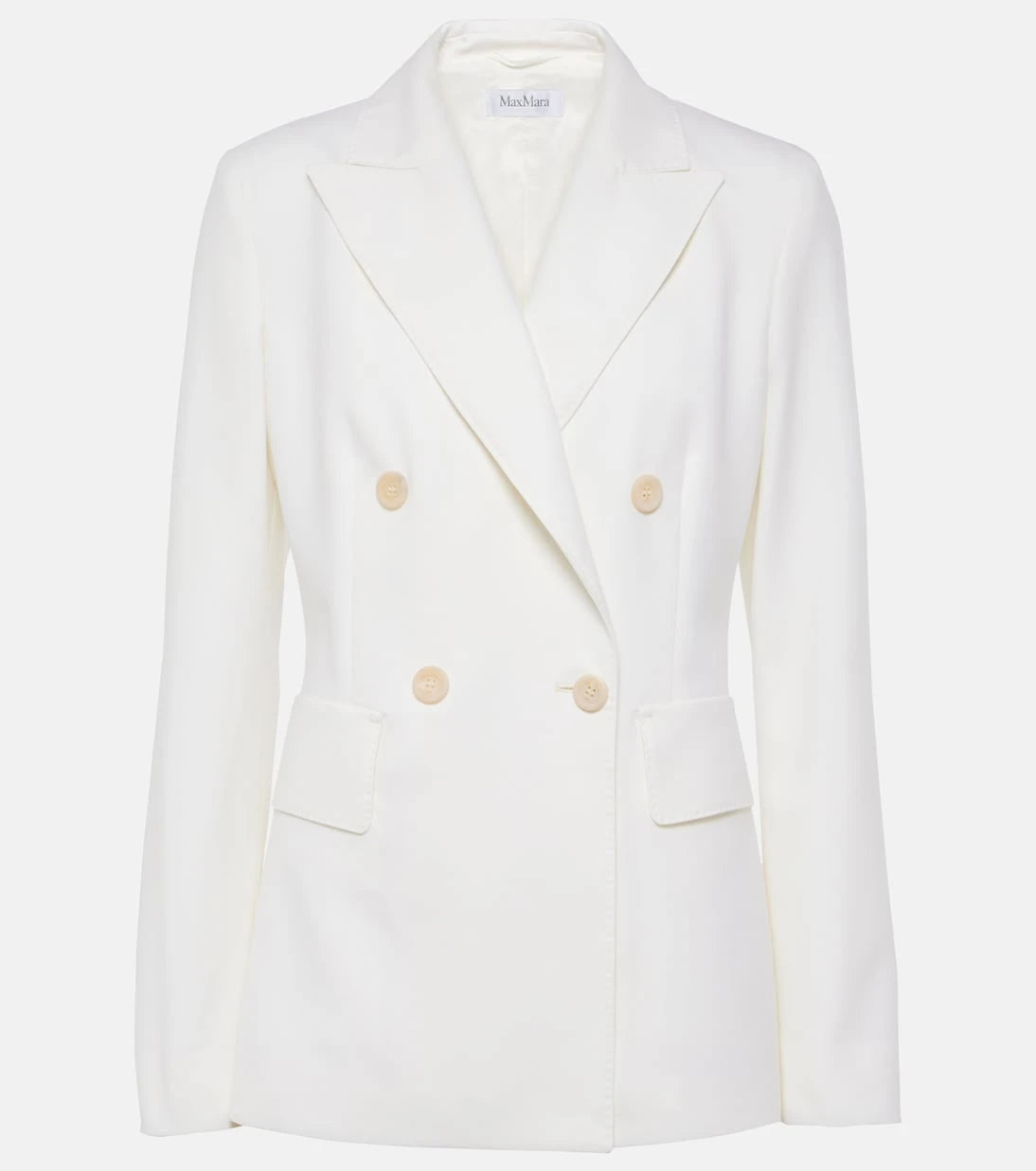Max Mara - Osanna virgin wool gabardine blazer