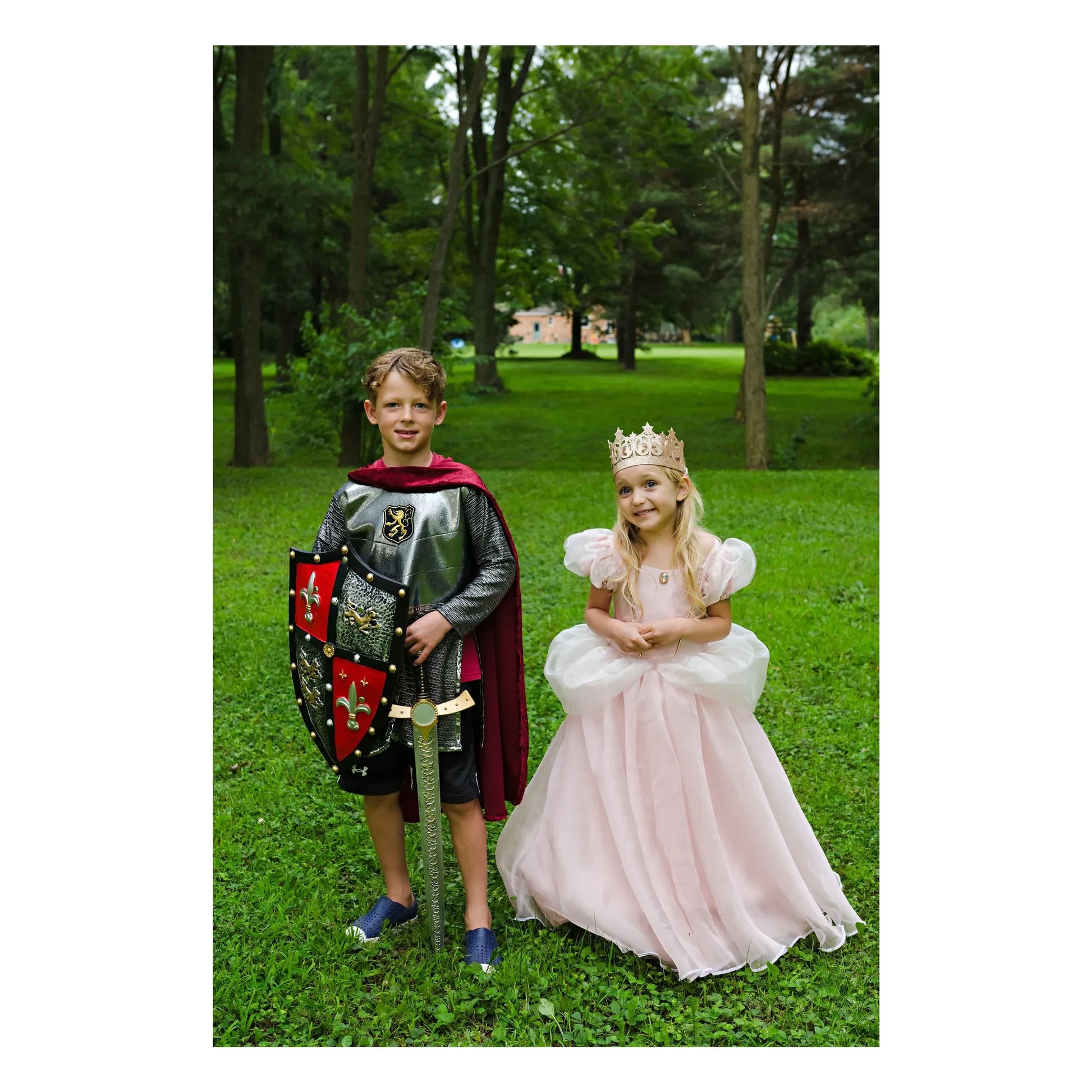 Great Pretenders - Knight disguise with cape | Silver