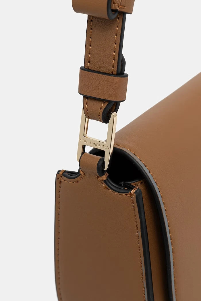 Karl Lagerfeld чанта crossbody дамска от кожа K/SIGNATURE