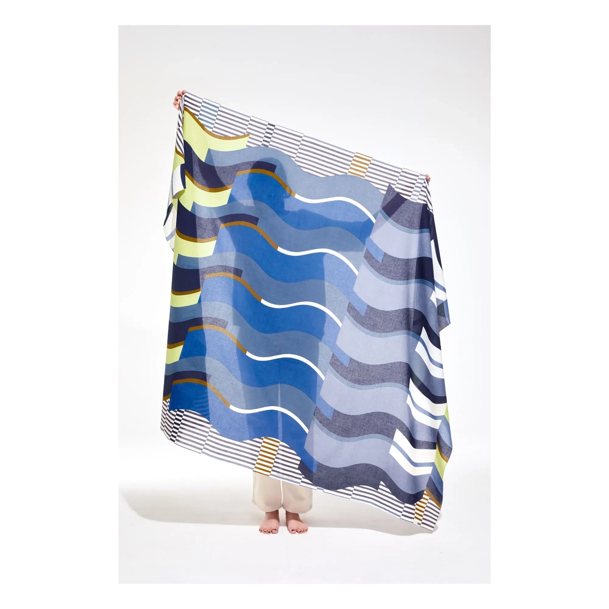 Mapoésie - Nazare sarong | Blue