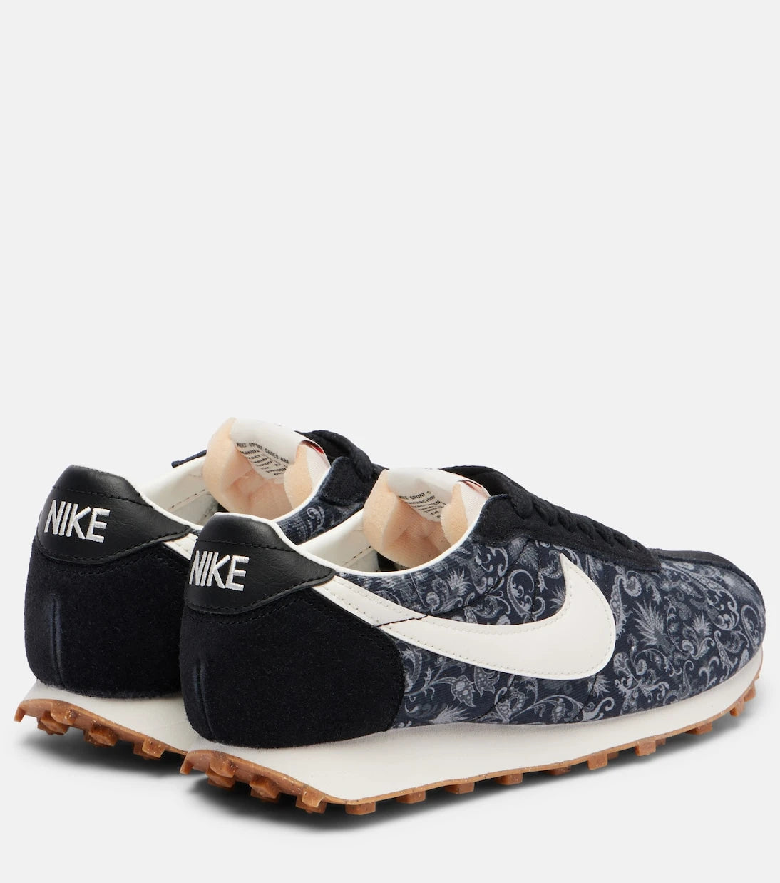 Nike - LD-1000 paisley leather-trimmed sneakers