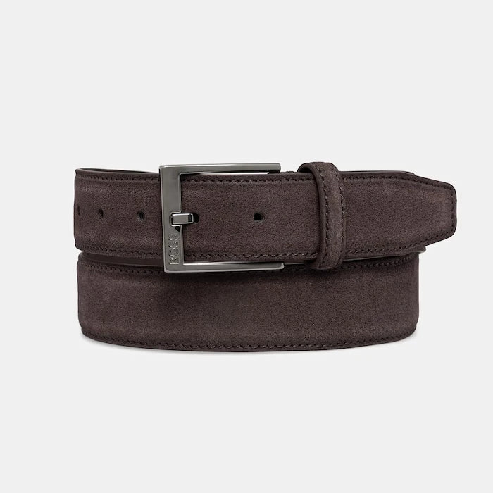 BOSS колан мъжки от кожа Elloy-Sd-GmSt_Sz35