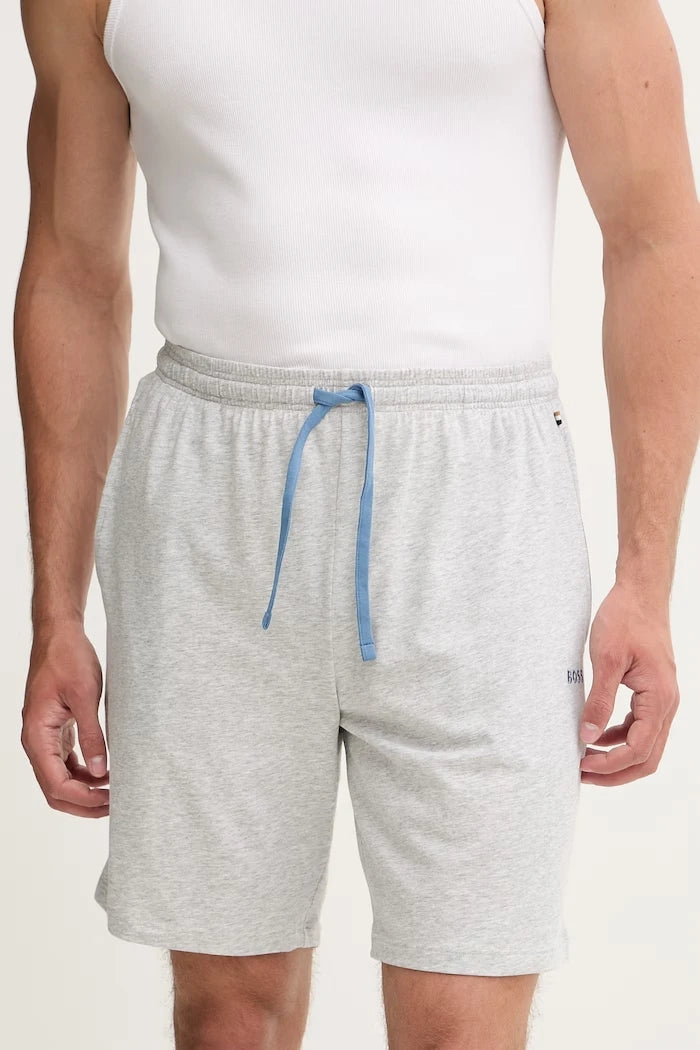 BOSS erkek pamuklu elastanlı ev tipi kısa şort Mix&Match Short CW
