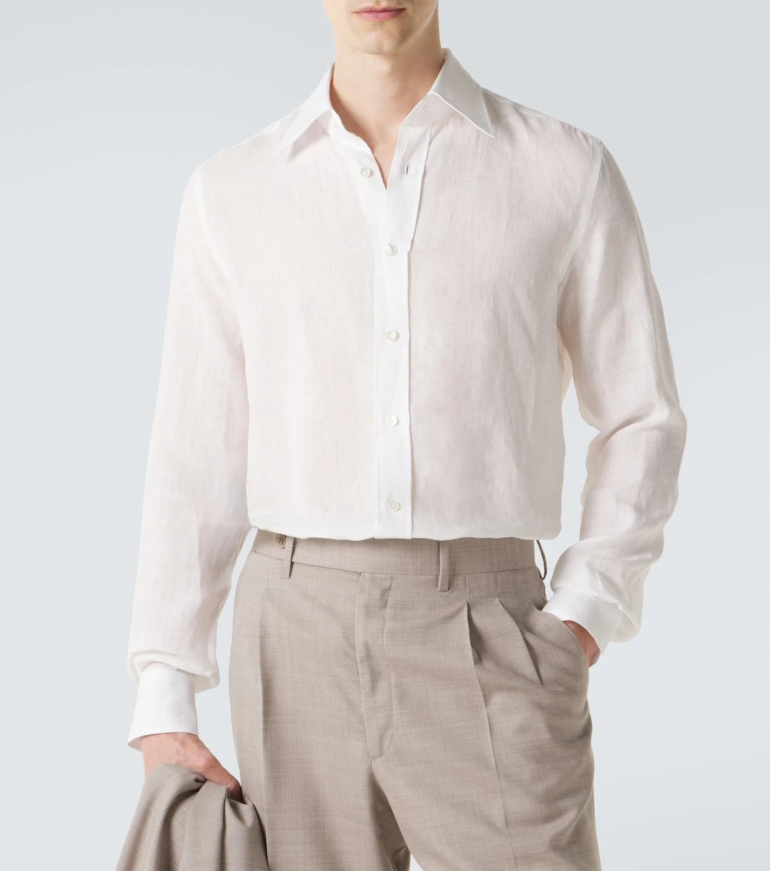 Thom Sweeney - قميص كتان