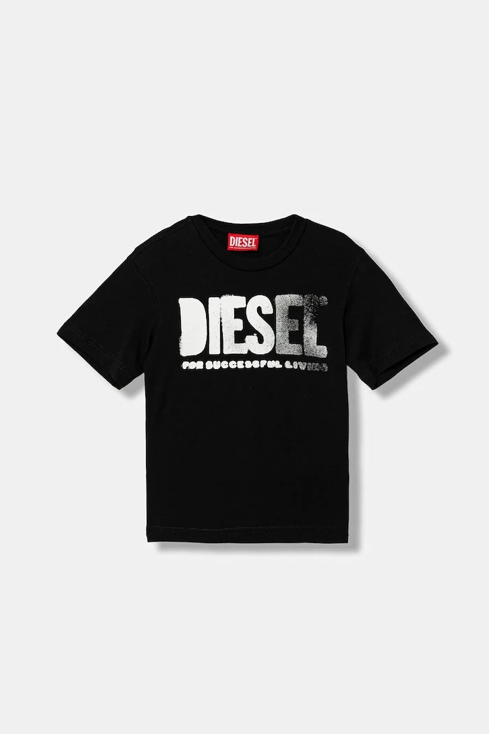 Diesel THIDE OVER T-SHIRT Çocuk Pamuk Tişört