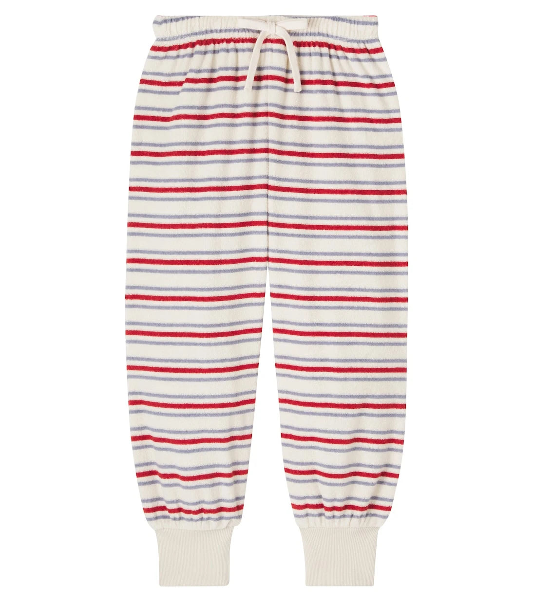 Konges Sløjd - Itty striped cotton-blend terry sweatpants