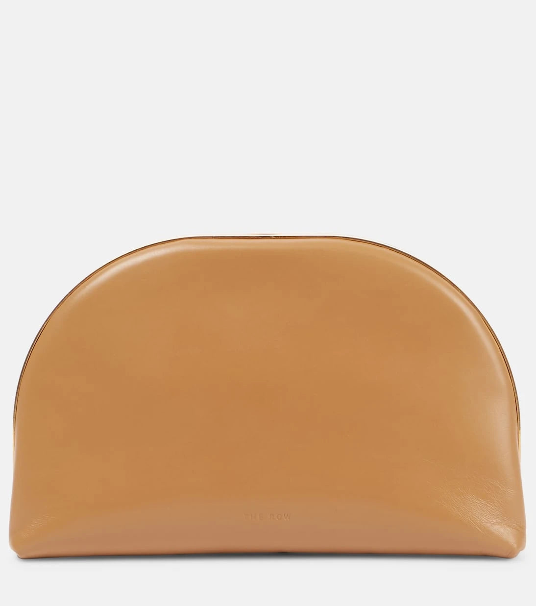 The Row - Sylvia leather clutch