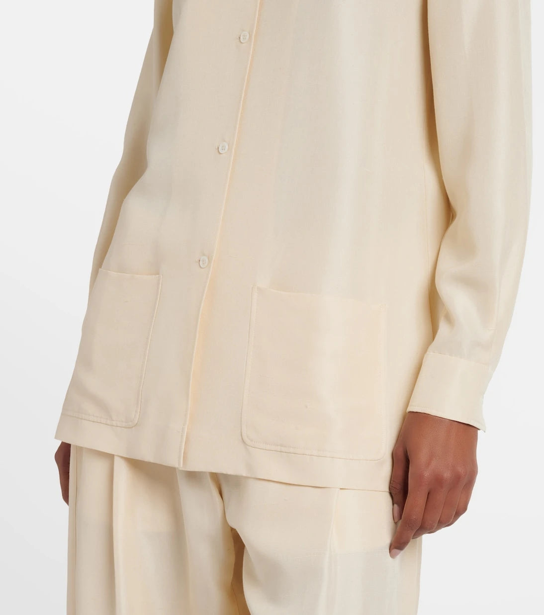 The Row - Silk shirt