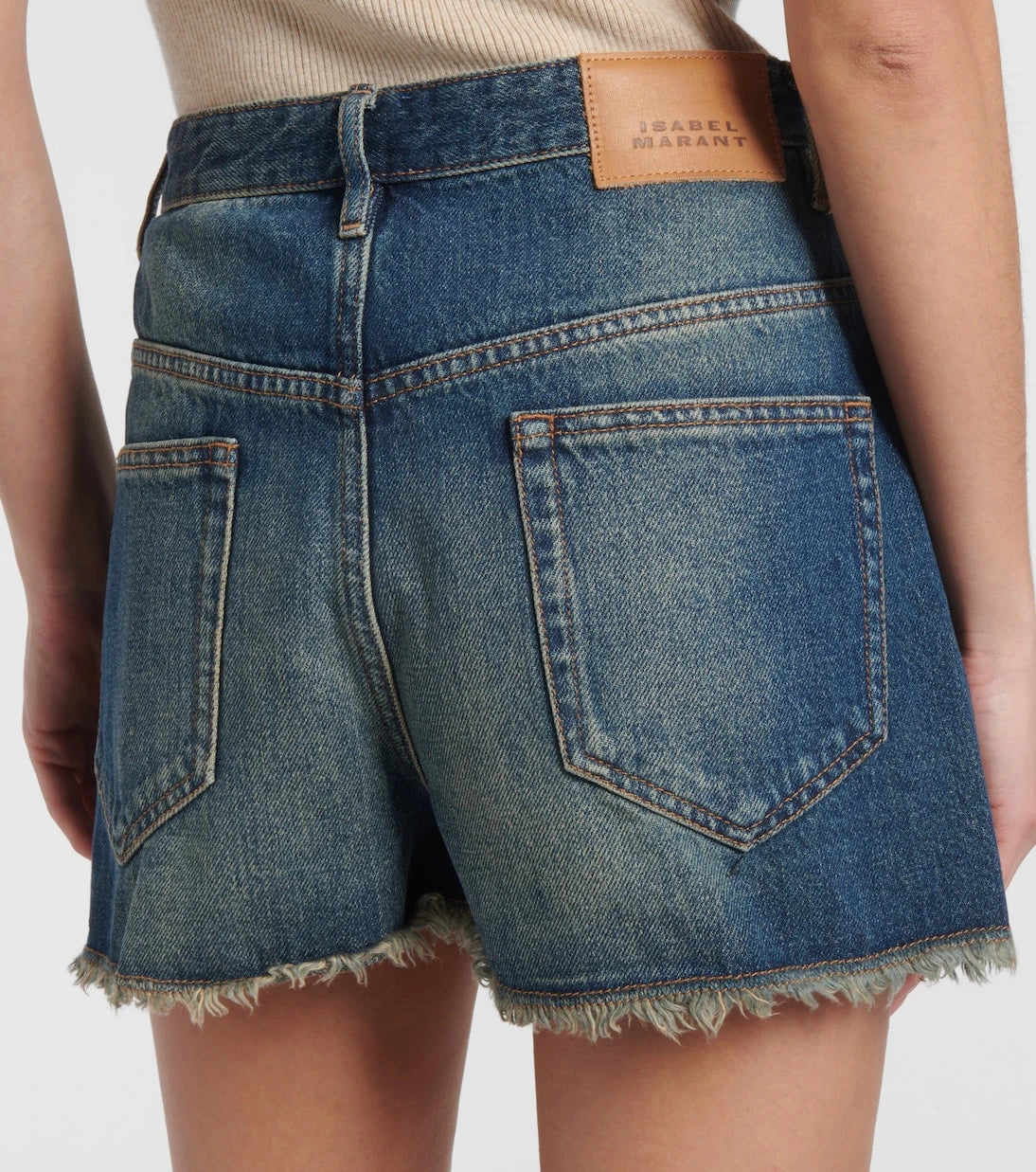 Isabel Marant - Lesia denim shorts