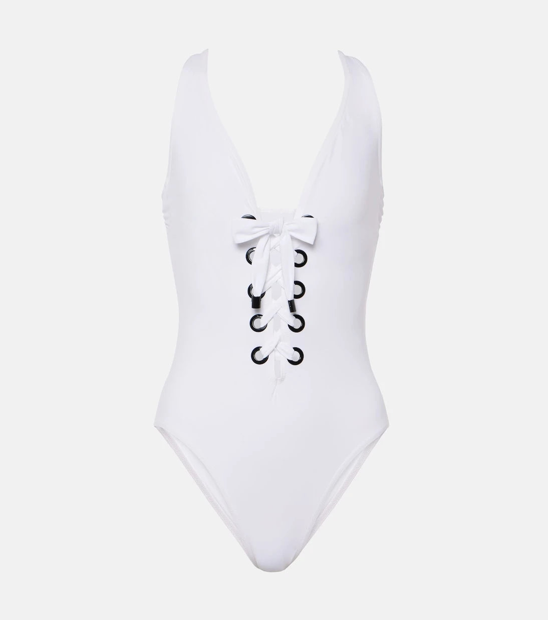 Karla Colletto - Lucy lace-up swimsuit