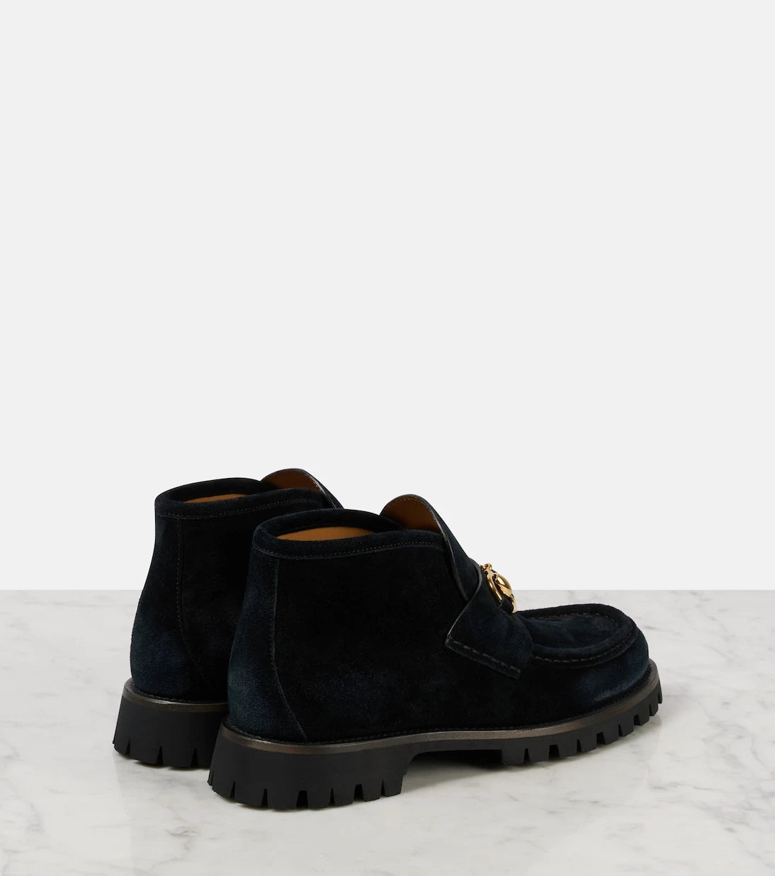 Gucci - Horsebit süet bilekte bot