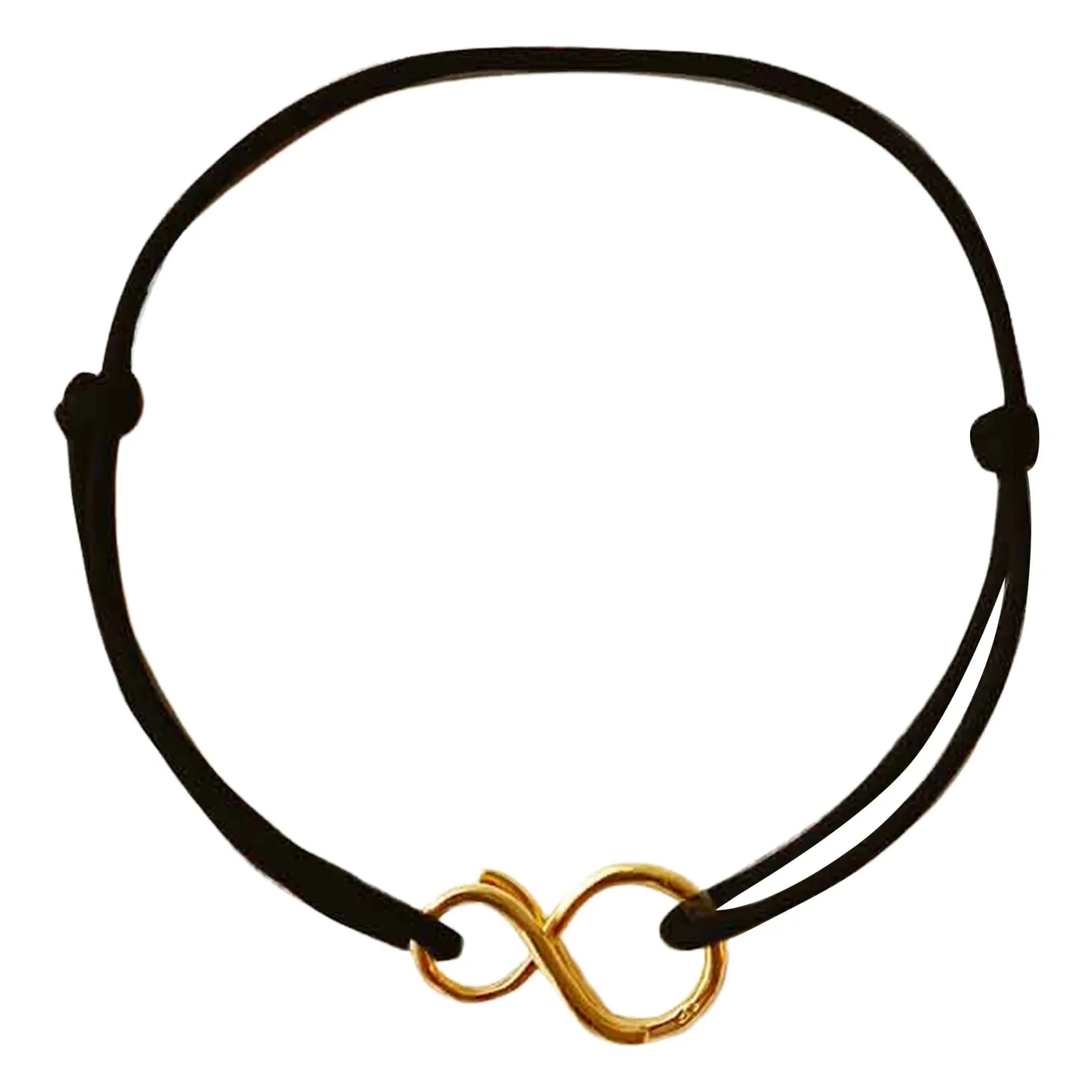 LAH - Mini-Infinity Cord Bracelet | Black
