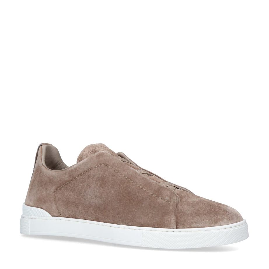 Suede Triple Stitch Sneakers