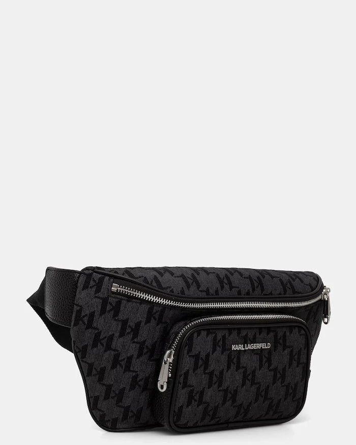Karl Lagerfeld erkek bel çantası K/MONOGRAM