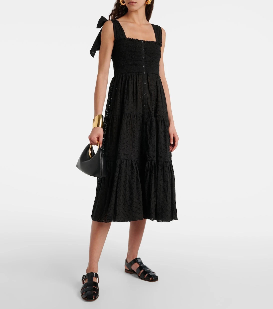 Poupette St Barth - Triny cotton midi dress
