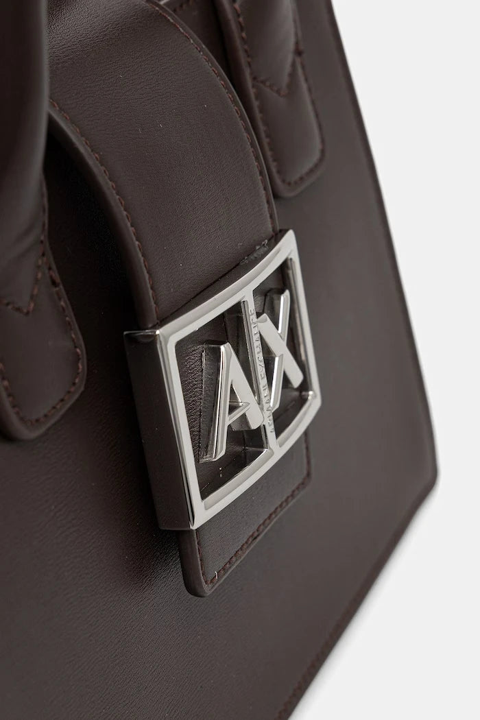 Armani Exchange чанта tote дамска от имитация на кожа