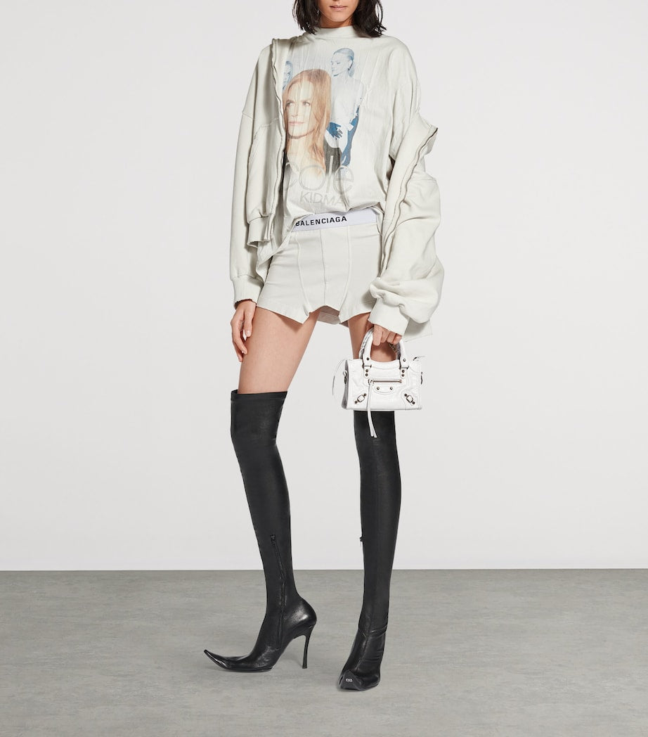 Balenciaga Nano Leather Le City Top-Handle Bag