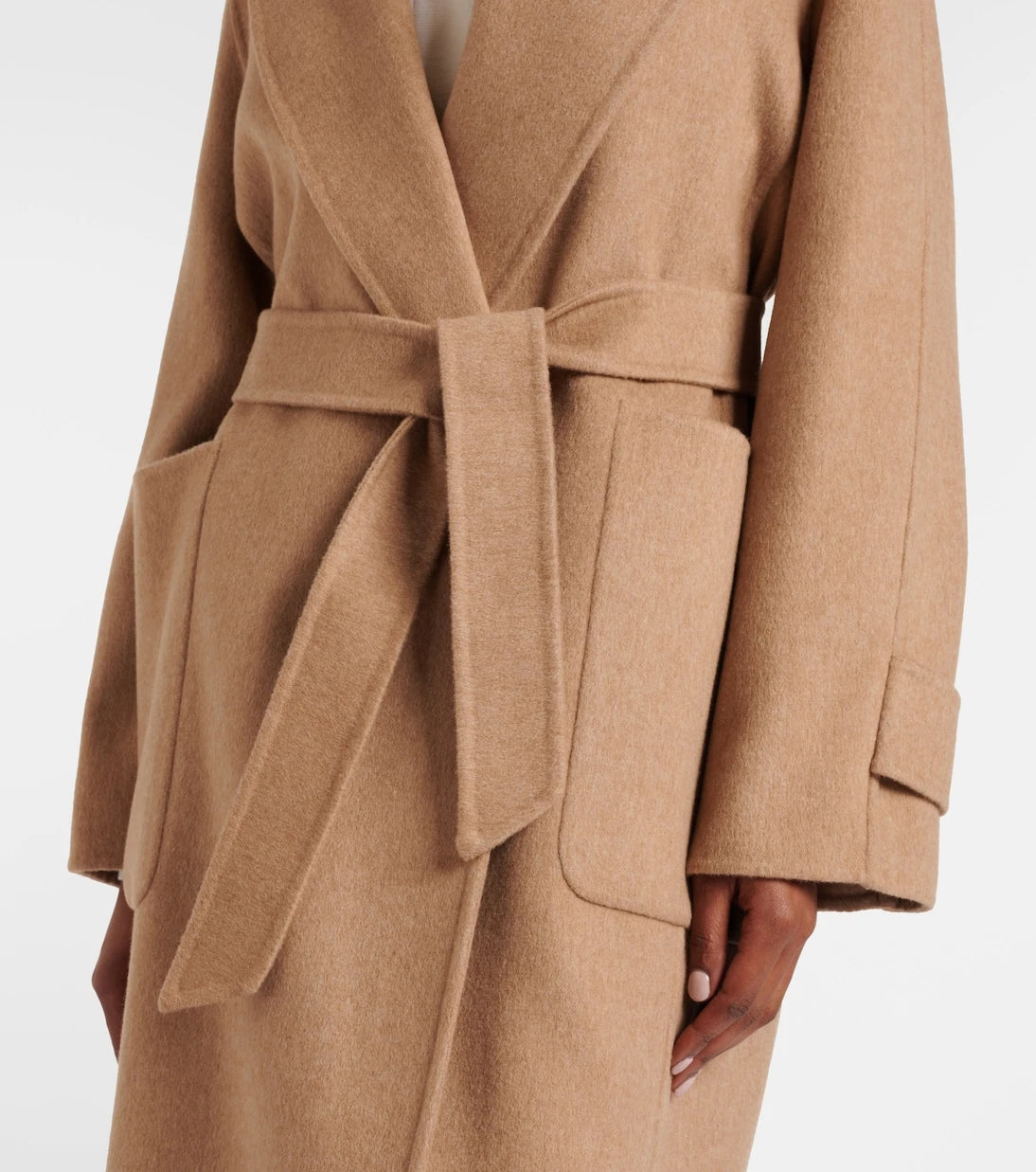 Max Mara - Belted camel hair coat