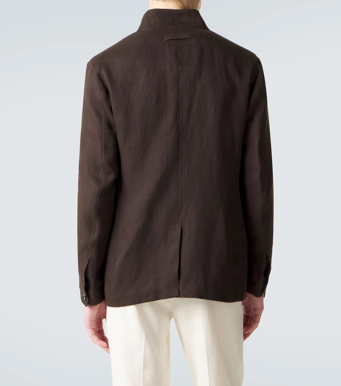 Zegna - جاكيت الكتان "إيل كونتي"