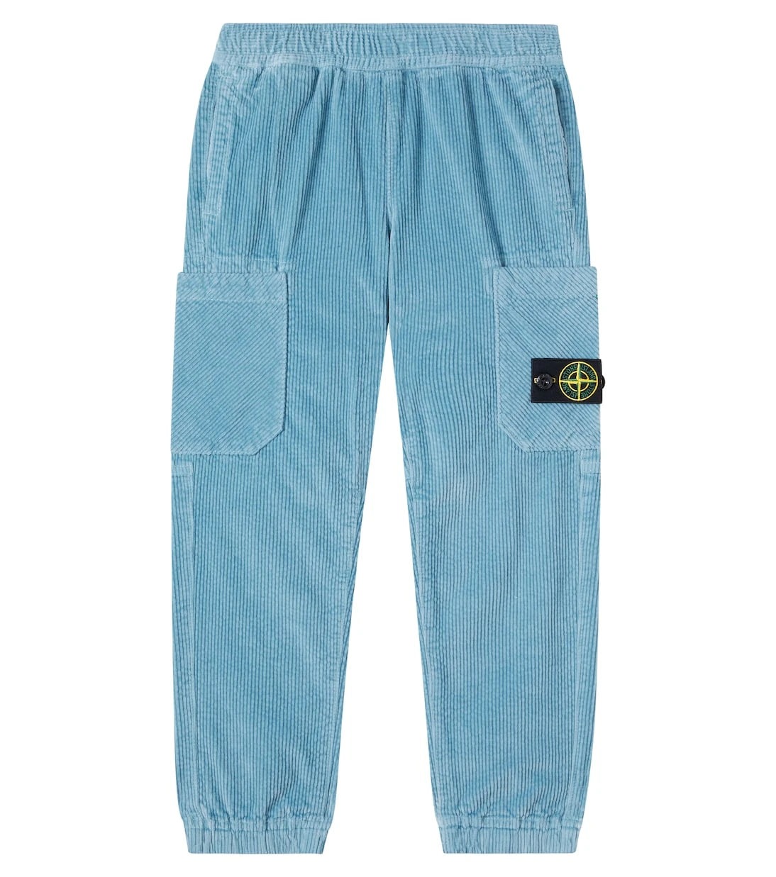 Stone Island Junior - Compass cotton-blend corduroy cargo pants