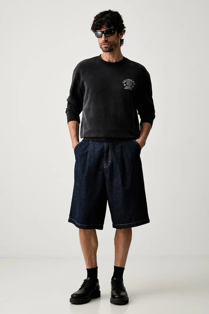 Guess Jeans erkek pamuklu sweatshirt
