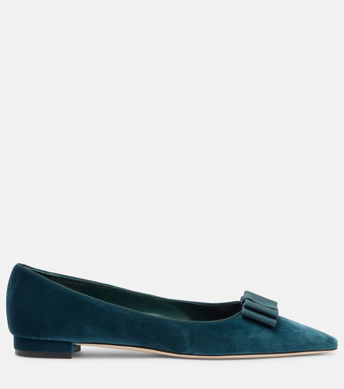 Manolo Blahnik - Reador velvet ballet flats
